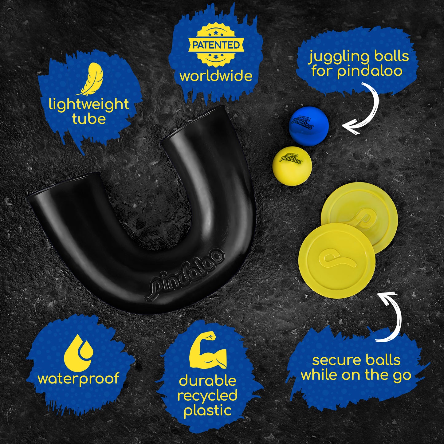 ***New Edition*** Carbon Pindaloo Juggling Skill Game